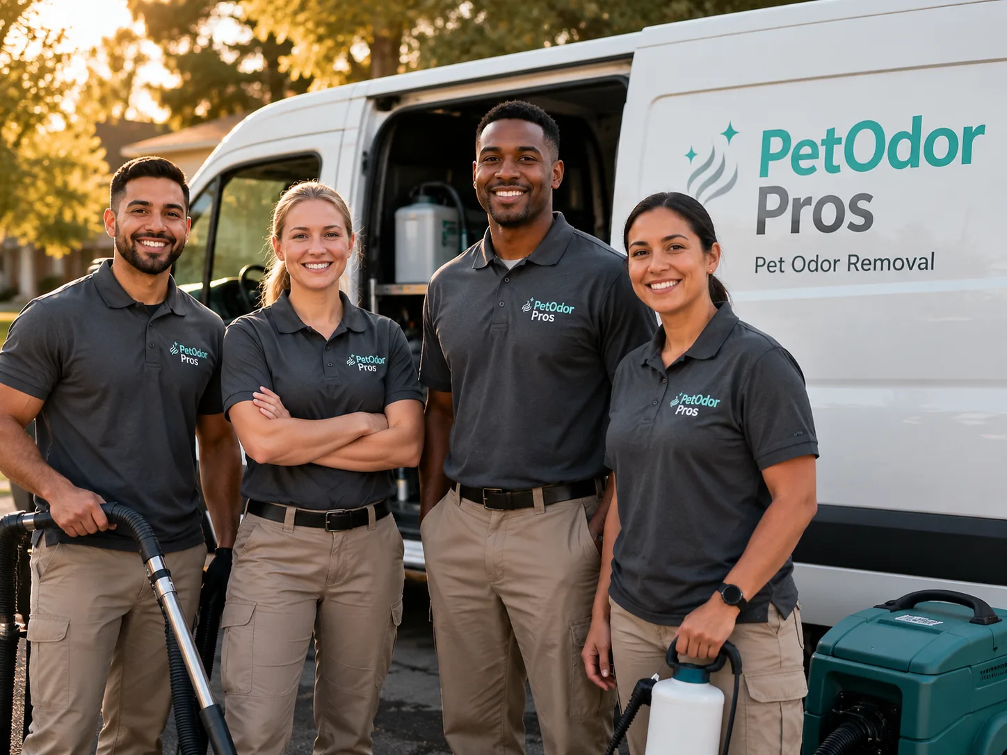 Pet Odor Removal team serving Holliday, TX